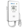 Elitech RCW-360WiFi GLE WiFi Digital Temperature Data Logger for Vaccine Storage w/ External Glycol Bottle Buffered Probe