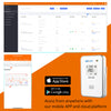 Elitech RCW-360WiFi GLE WiFi Digital Temperature Data Logger for Vaccine Storage w/ External Glycol Bottle Buffered Probe