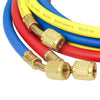 Elitech Refrigerant Charging Hoses Set, 1/4''Fitting