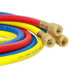 Elitech Refrigerant Charging Hoses Set, 1/4''Fitting