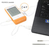 Elitech GSP-6 ISO 17025 Certified Digital Temperature and Humidity Data Logger -40℉ to 158℉ Max Accuracy up to ±0.6℉ Audio Alarm 2-Year Certificate Max/Min Value Display