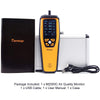 Temtop M2000C 2nd Generation Air Quality Monitor PM2.5 PM10 CO2 Data Export Audio Alarm Easy Calibration