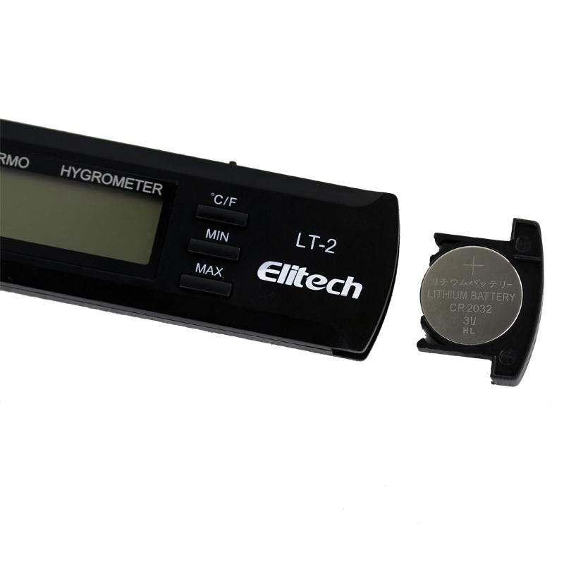 Elitech LT-2 Digital Temperature Home Office Thermometer Temperature and Humidity Memory - Elitechustore