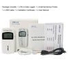 Elitech RC-4 Temperature Data Logger Recorder with External Temperature Sensor Audio Alarm - Elitechustore