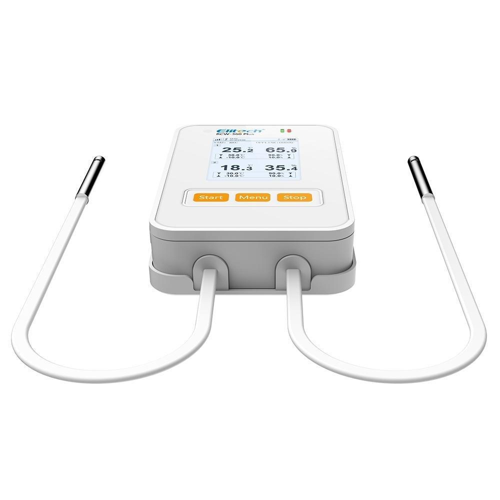 Elitech RCW-360 Plus WiFi Temperature and Humidity Data Logger Temperature Recorder Data Logger APP Cloud Data Storage