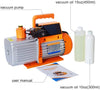 Elitech SVP-7 2 Stage Vacuum Pump 7 CFM Intelligent HVAC Refrigerant Recharging, Data Logging and Storage via App, Touch Screen - Elitech Technology, Inc.