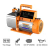 Elitech SVP-7 Vacuum Pump 7 CFM 2 Stage Intelligent HVAC LMC-100A Digital Electronic Refrigerant Charging Recovery Scale 220lbs/100kgs - Elitech Technology, Inc.