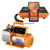 Elitech SVP-7 Vacuum Pump 7 CFM 2 Stage Intelligent HVAC LMC-100A Digital Electronic Refrigerant Charging Recovery Scale 220lbs/100kgs - Elitech Technology, Inc.