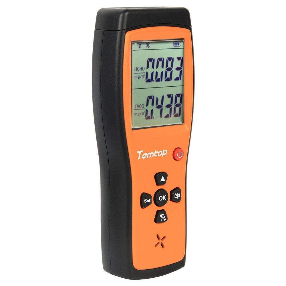 Temtop H2 Air Quality Detector Professional Formaldehyde/TVOC Monitor - Elitechustore